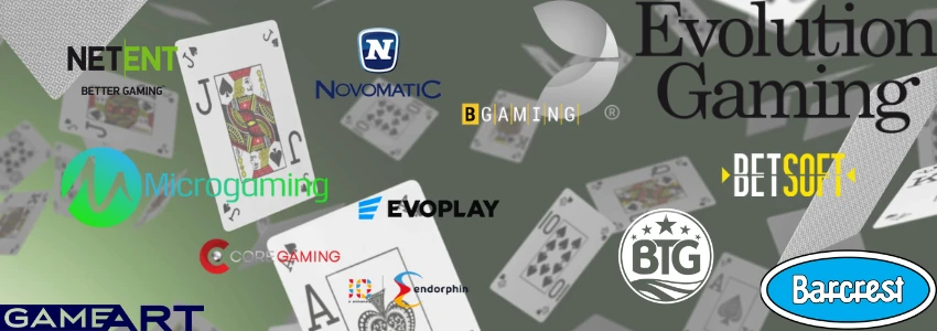 Proveedores de Software de Juegos de Casino
