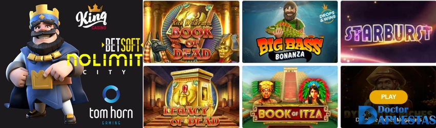 software de juegos de king casino